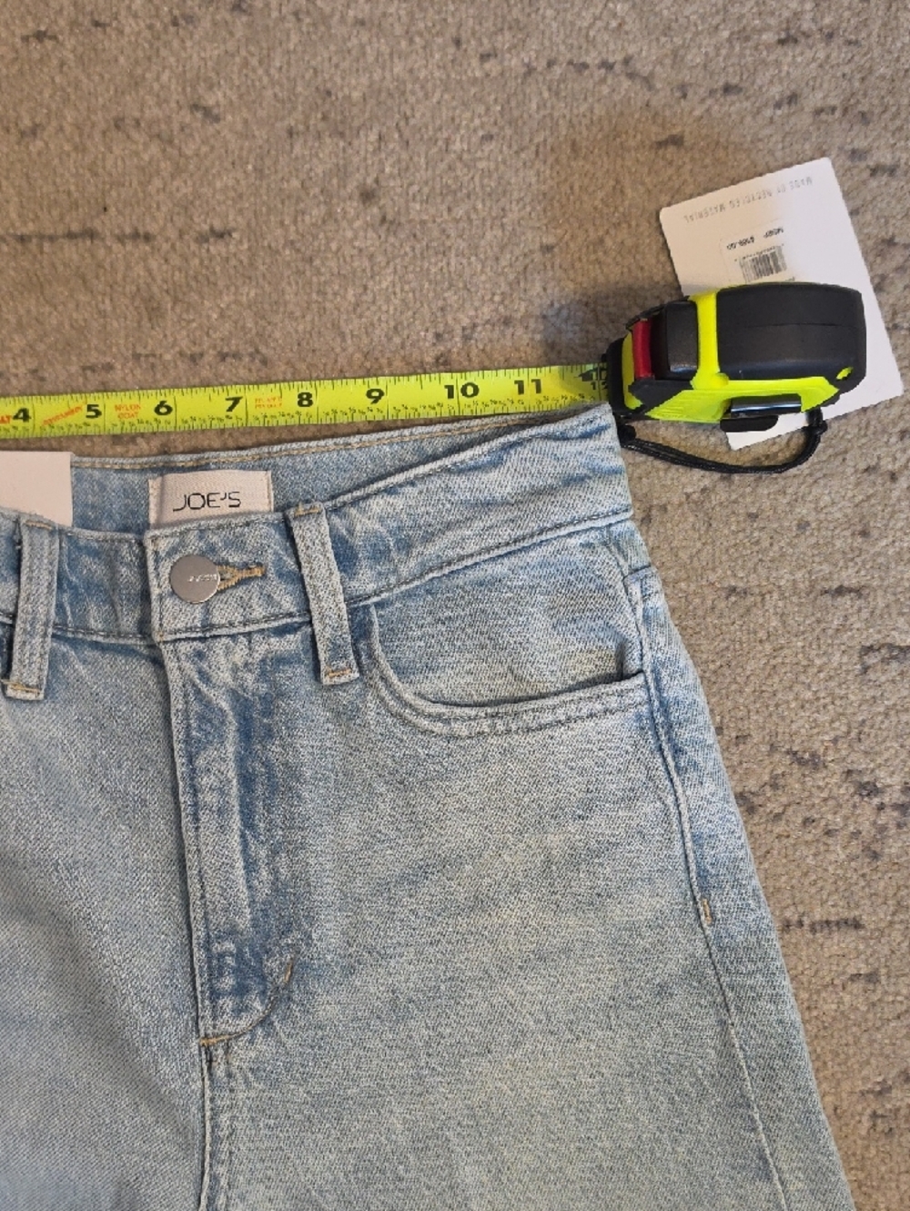 Joe's Jeans The Mia" High-Rise Wide-Leg, Size 24, NWT - Picture 8 of 16